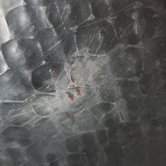 Aluminum Hand Forged Tray Snacks Finger Food Dining Kitchen Party Cheese Cracker - Picture 12 of 17